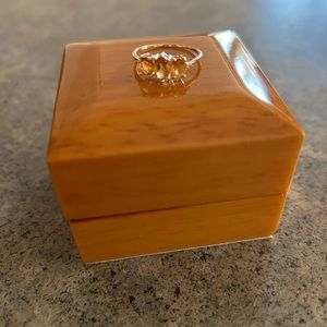 💍 14k Gold and Citrine Ring, Size 7, NWT